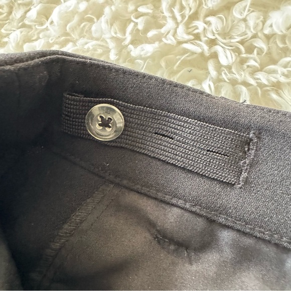 Old Navy High-Waisted Taylor Wide-Leg Trouser Pants Black 2025 - Picture 12 of 16